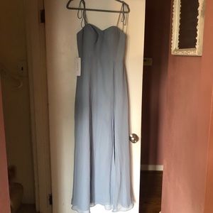 Dusty Blue Bridesmaids Dress